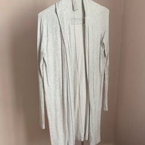 Athleta Light Gray Women's Open Cardigan